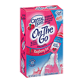 Crystal Light Soft Drink Mix On The Go Raspberry Ice Sugar Free 10 Ct Packets Left Picture